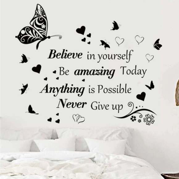 Believe in Yourself Graphic Wall Sticker - Picture 1 of 7